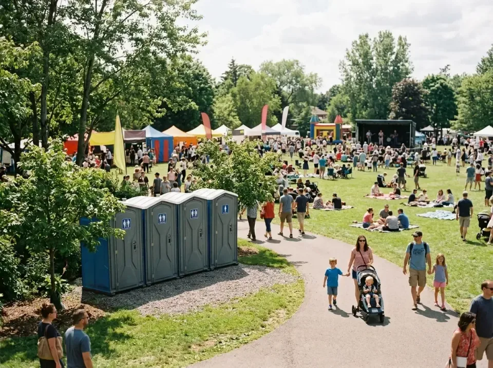Portable Toilets — Public Park